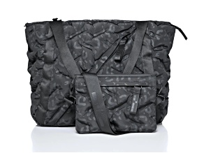 GO Dash Dot Weekender Handbag in Cheetah Black