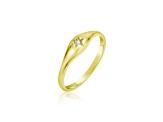 14kt yellow gold Starburst Ring with Diamonds