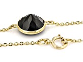 Black Spinel 14k Yellow Gold 34" Necklace 31.93ctw