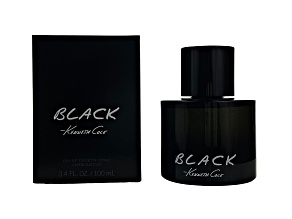 Black Eau De Toilette Spray For Men By Kenneth Cole - 3.38 oz (100 ml)