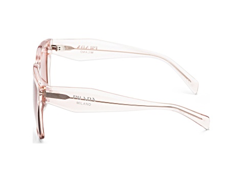 Prada Women's Fashion 57mm Geranium/Petal Crystal Sunglasses|PR-24ZSF-13I08M-57