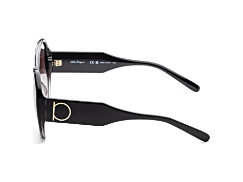 Ferragamo Women's Fashion 61mm Black Sunglasses|SF942S-6117007