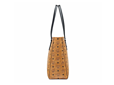 【MCM】正規品☆Classic Visetos Tote★新商品 Mini Aren Tote in Visetos Cognac | MCM ®SG