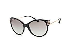 Versace Women's Fashion 57mm Black Sunglasses | VE4316B-GB1-11