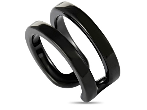 Calvin Klein "Return" Black Stainless Steel Ring