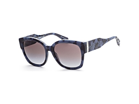Michael Kors Women's Baja 56mm Blue Tortoise Sunglasses | MK2164-33338G-56