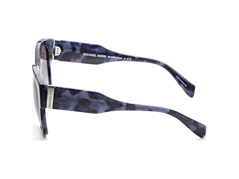 Michael Kors Women's Baja 56mm Blue Tortoise Sunglasses | MK2164-33338G-56