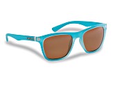 Flying Fisherman Fowey Polarized Sunglasses Azure Frame/Copper Lens