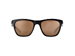 Flying Fisherman Fowey Polarized Sunglasses Crystal Matte Black Frame/Copper Lens