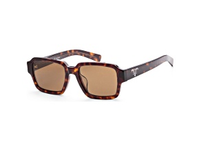 Prada Men's Fashion 54mm Tortoise Sunglasses | PR-02ZSF-2AU01D