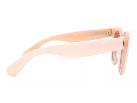 Kate Spade Nude Frame / Pink Brown Lenses Sunglasses - 1B7M6A | JTV