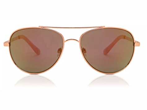 OSCAR by Oscar de la Renta Rose Aviator Frame / Brown Lenses  display picture 1