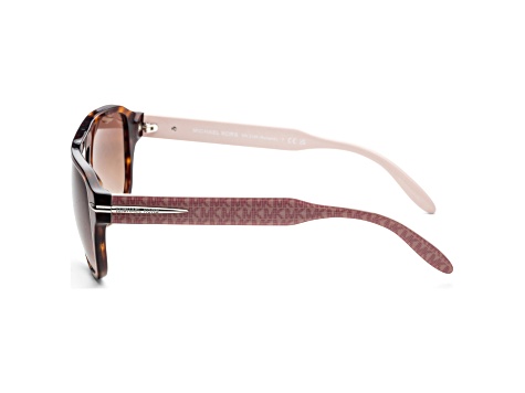 Michael Kors Men's Burbank 56mm Dark Tortoise Sunglasses | MK2166-300713