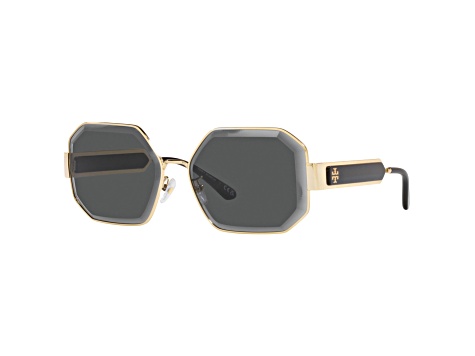 Tory Burch Women's Fashion 60mm Shiny Light Gold Sunglasses | TY6094 ...
