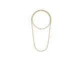 Judith Ripka Verona 14k Gold Clad 52" Oval Link Necklace