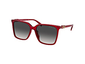 Michael Kors Women's Canberra 58mm Red Transparent Sunglasses  | MK2197F-39558G-58
