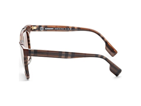 Burberry Women's Elsa 53mm Check Brown Sunglasses | BE4346-396713