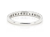 White Lab-Grown Diamond 14kt White Gold Ring 0.50ctw