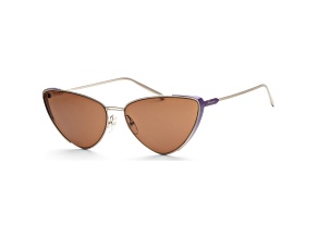 Ferragamo Women's Fashion 63mm Purple Light Gold Sunglasses | SF206S-736
