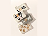 Shiraleah "GAME DAY" Glass Beaded Zip Pouch