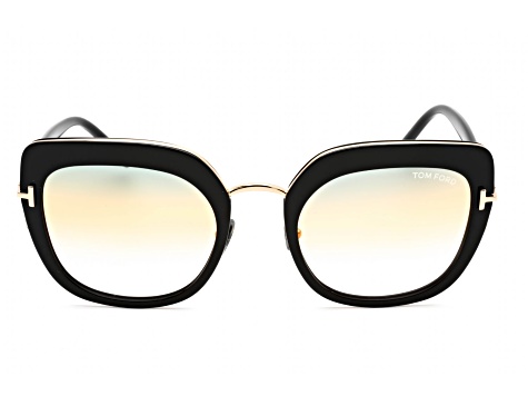 Tom Ford Black Frame / Gradient Gold Tone Lenses Sunglasses  display picture 2