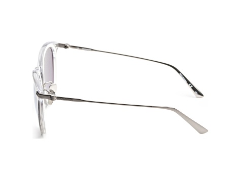 Calvin Klein Unisex 54mm Crystal White Sunglasses