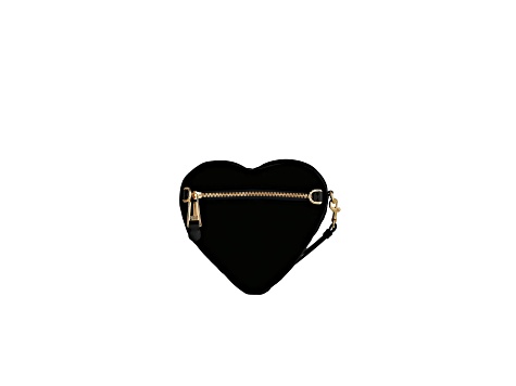 Moschino ロコレタリンクホホハック B74248202 3555 Moschino Velvet Heart Shaped Wristlet - 1BLLHA | JTV