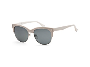 Calvin Klein Unisex 56mm Beige Sunglasses