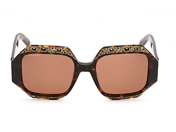 Swarovski Brown Tortoise with Crystal Detail Frame / Brown  display picture 3