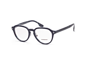 Burberry Men's Archie 52mm Top Blue On Navy Check Opticals | BE2368F-3956
