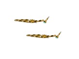 Off Park® Collection, Gold-Tone AB Crystal Graduated Chandelier Earrings.