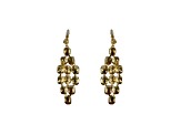 Off Park® Collection, Gold-Tone AB Crystal Graduated Chandelier Earrings.