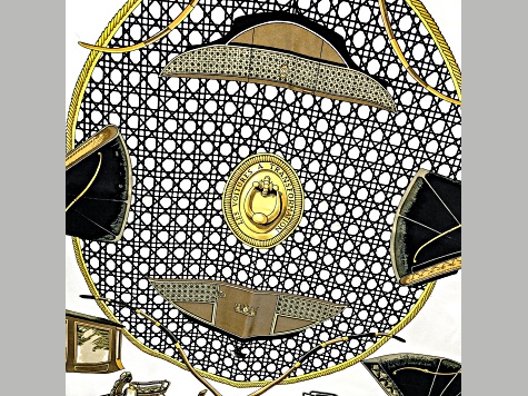 Hermes Les Voitures A Transformation Black and Gold