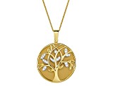 Bella Luce Lux Vue Diamond Simulant Bronze Magnifying Glass & Mirror  Pendant with Chain 6.75ctw