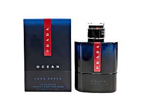 Luna Rossa Ocean Eau De Toilette Spray For Men By Prada - 3.38 oz (100 ml)