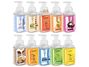 Lovery Citrus Foaming Hand Soap - Pack of 10 Scented Hand Wash