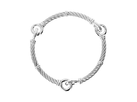 Judith ripka deals silver bracelet