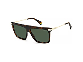 Polaroid Men's 58mm Brown Polarized Sunglasses