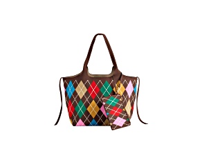 Robbie Argyle Tote, Brown