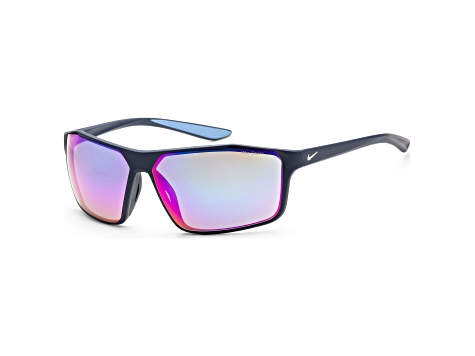 Nike Men's Windstorm 65mm Blue Sunglasses | CW4673-410-65