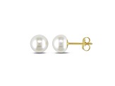 14K Yellow Gold 4-6mm 3 Pack Stud Earrings Set