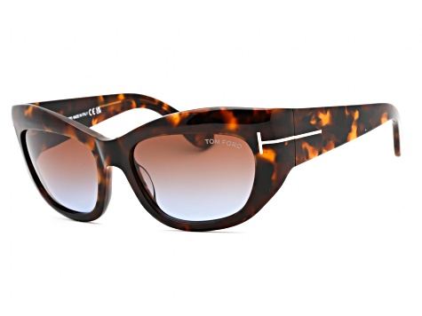 Tom Ford Dark Havana Frame / Gradient Brown Lenses  display picture 3