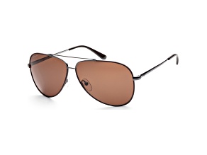 Ferragamo Women's Fashion 60mm Gunmetal Cocoa Sunglasses | SF131S-6010067