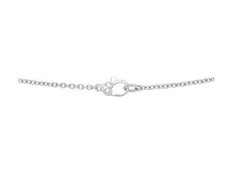 Judith Ripka 1.80ctw Bella Luce® Diamond Simulant Rhodium Over Sterling Silver Celestial Necklace