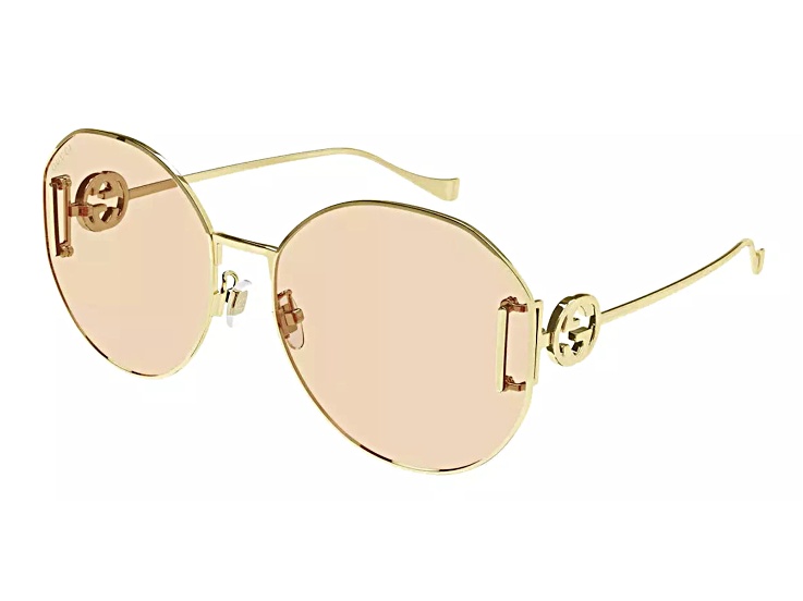Gucci Gold Tone Frame with 