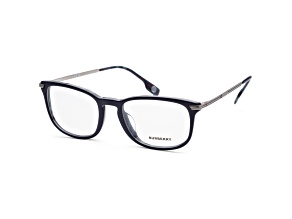 Burberry Men's Cedric 56mm Top Blue On Navy Check Opticals|BE2369F-3956-56