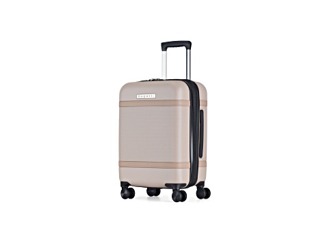 Bugatti Wellington 3 Piece Expandable Lugagge Set in Cookie