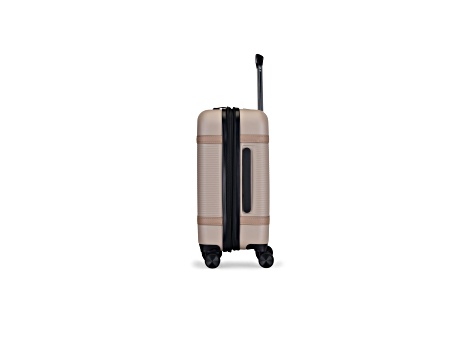 Bugatti Wellington 3 Piece Expandable Lugagge Set in Cookie