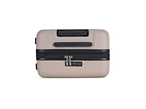 Bugatti Wellington 3 Piece Expandable Lugagge Set in Cookie