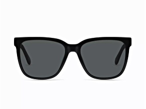 Quay Wired Oversized Black Square Frame / Smoke Lenses Sunglasses